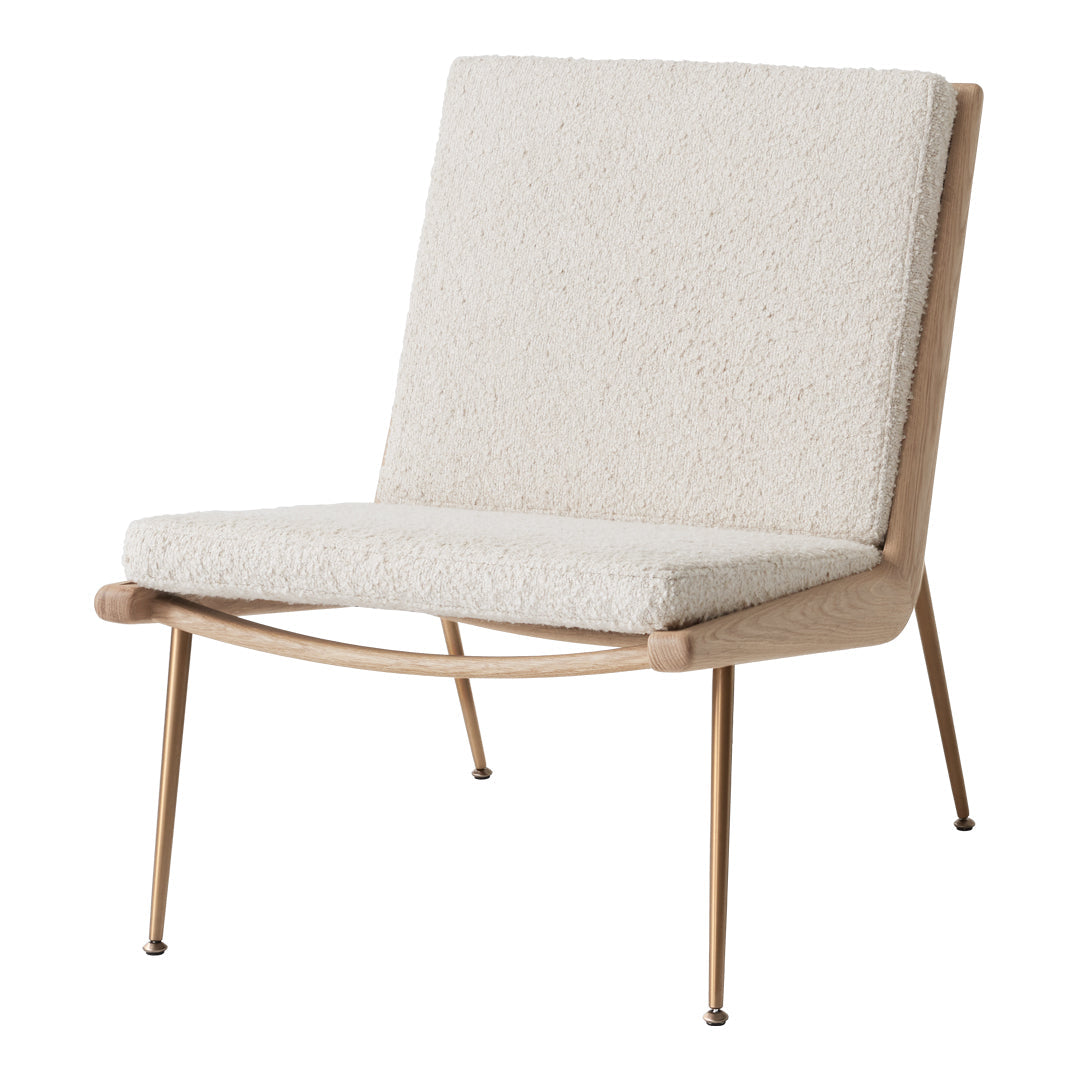 Boomerang HM1 Lounge Chair - Modern Ergonomic Recliner for Living Room, Bedroom & Office - Comfortable Reading & Relaxation Chair with Premium Fabric & Sturdy Frame