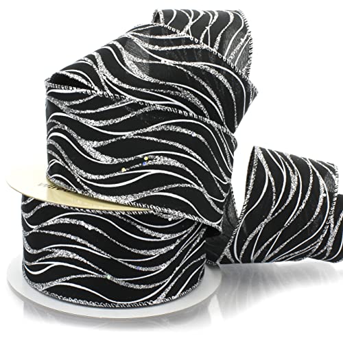 Black/Silver Wave