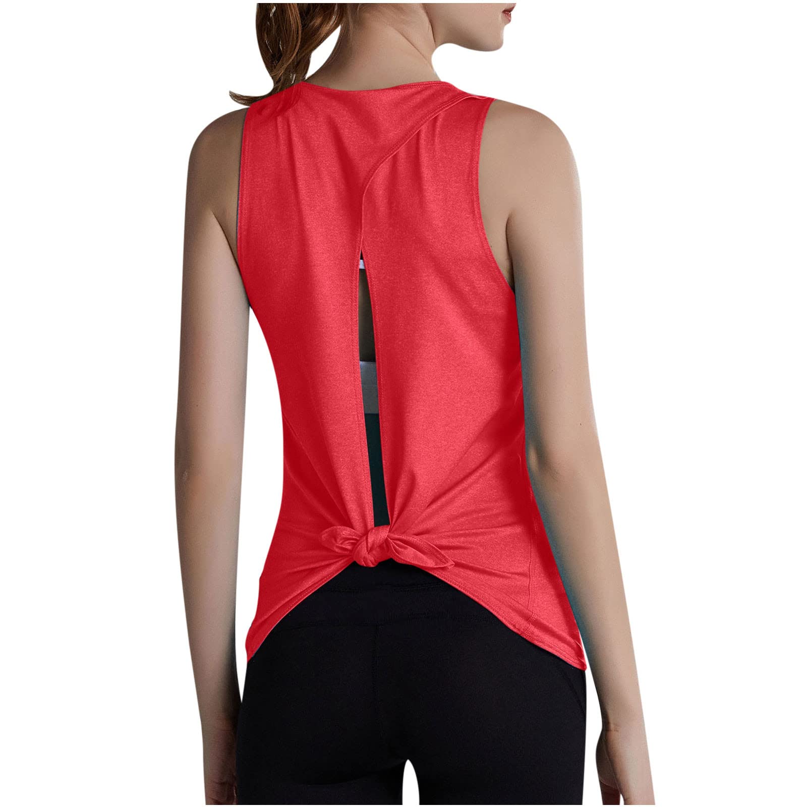 Women's Yoga Tank Top - Breathable Sports Vest for Running, Fitness & Workouts | Comfortable & Stylish Activewear for Gym, Yoga & Outdoor Activities