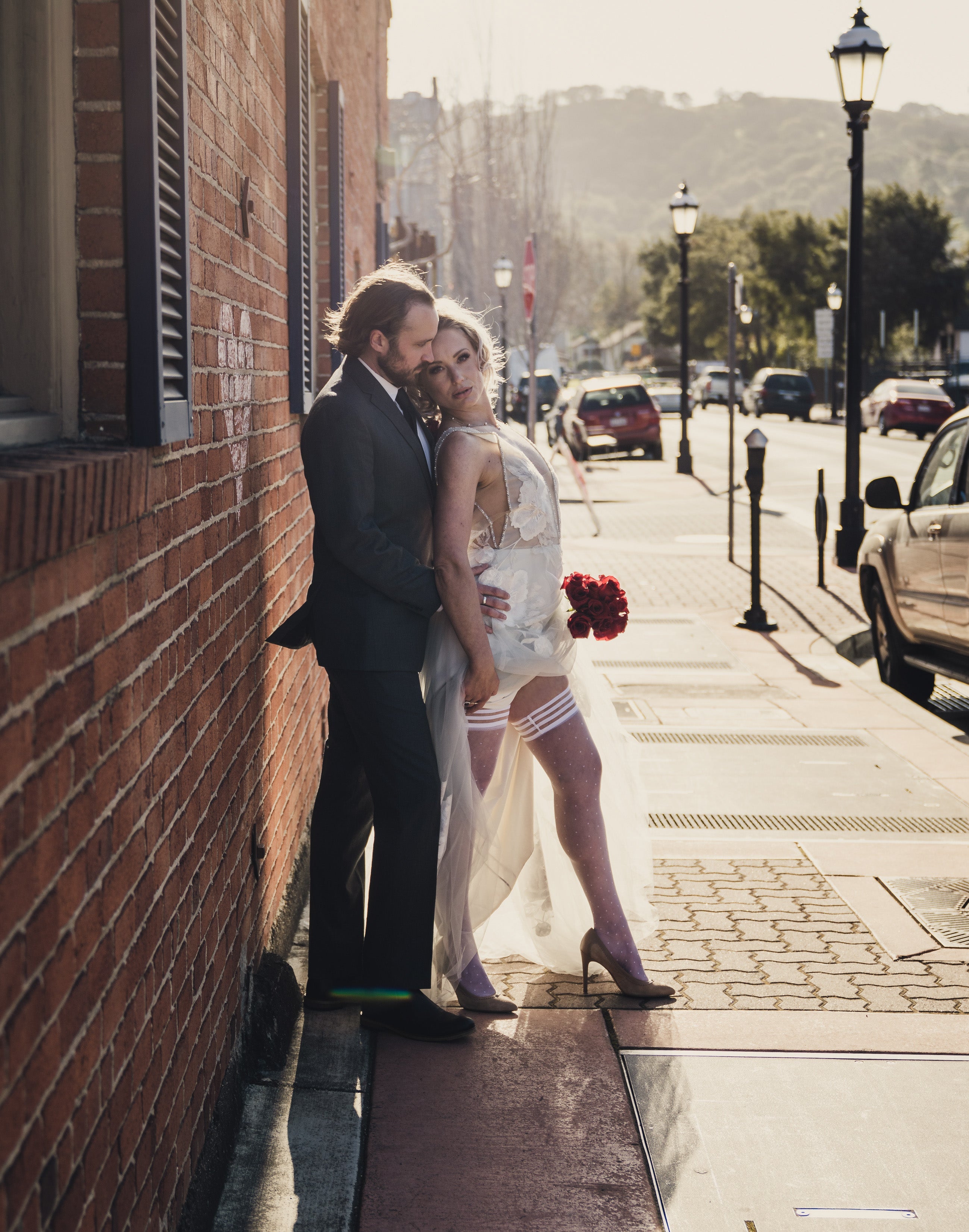 Bridal Brooke LeAnne Thigh High Stockings - Petite to Plus Size Wedding Hosiery for Brides & Special Occasions