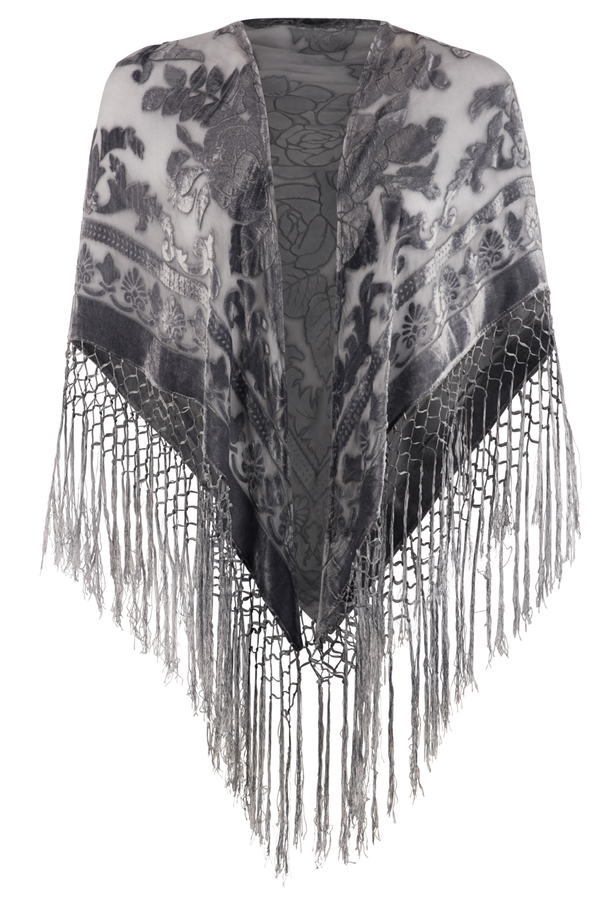Pat Dahnke Denim Triangle Shawl Scarf - Stylish & Versatile Fashion Accessory for Women - Perfect for Casual Outfits, Layering, and Outdoor Activities