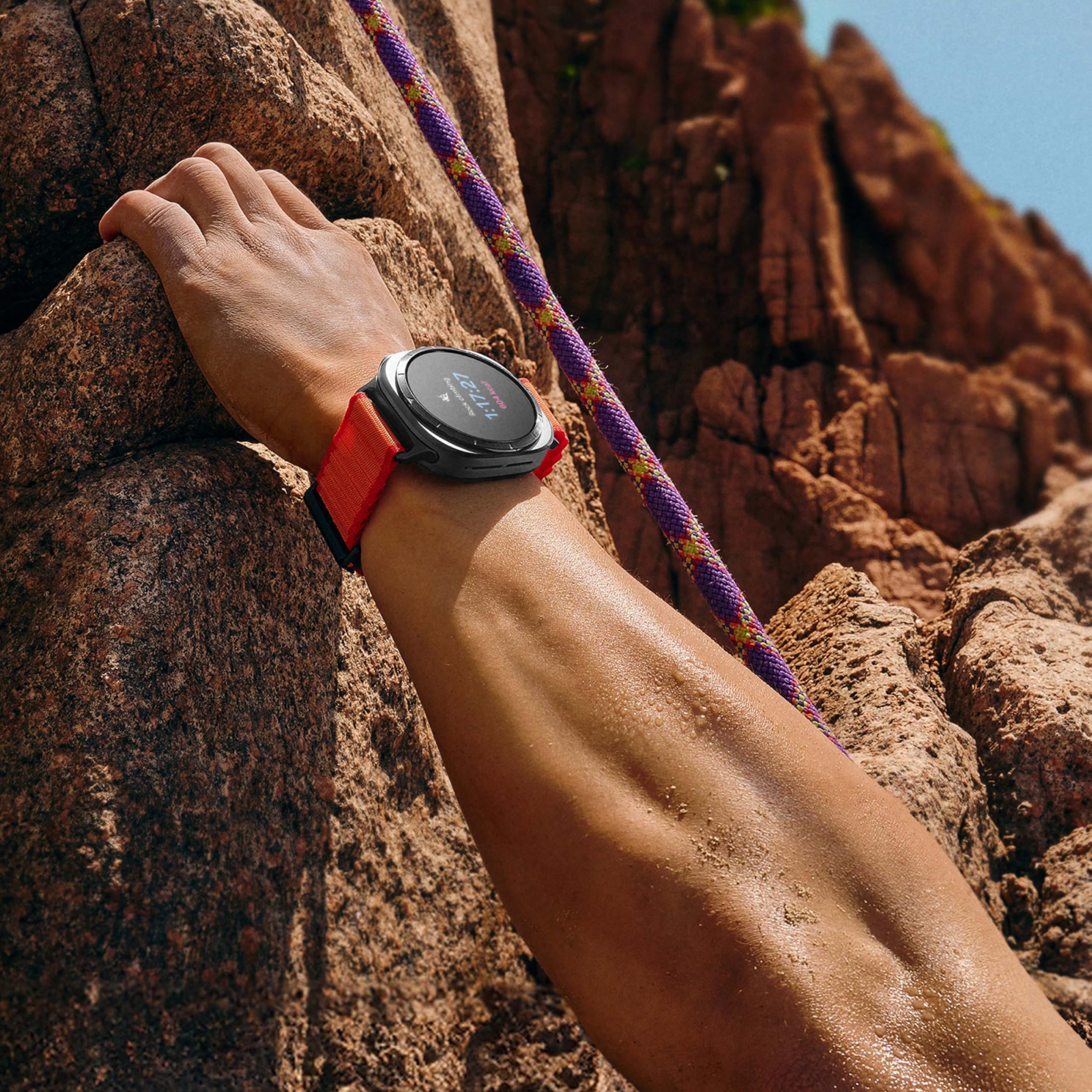 SAMSUNG Galaxy Watch Ultra 47mm LTE Smartwatch - Titanium Gray (Renewed) | AI Fitness Tracker with Heart Rate Monitor, Sleep Tracking, GPS & Wellness Tips | Perfect for Running, Workouts & Daily Health Monitoring