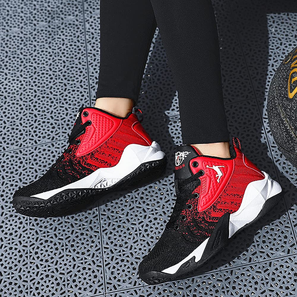 Breathable Men's Basketball Sneakers - Lightweight Soft Sole Summer Sports Shoes for Outdoor & Indoor Play | Perfect for Running, Training & Casual Wear