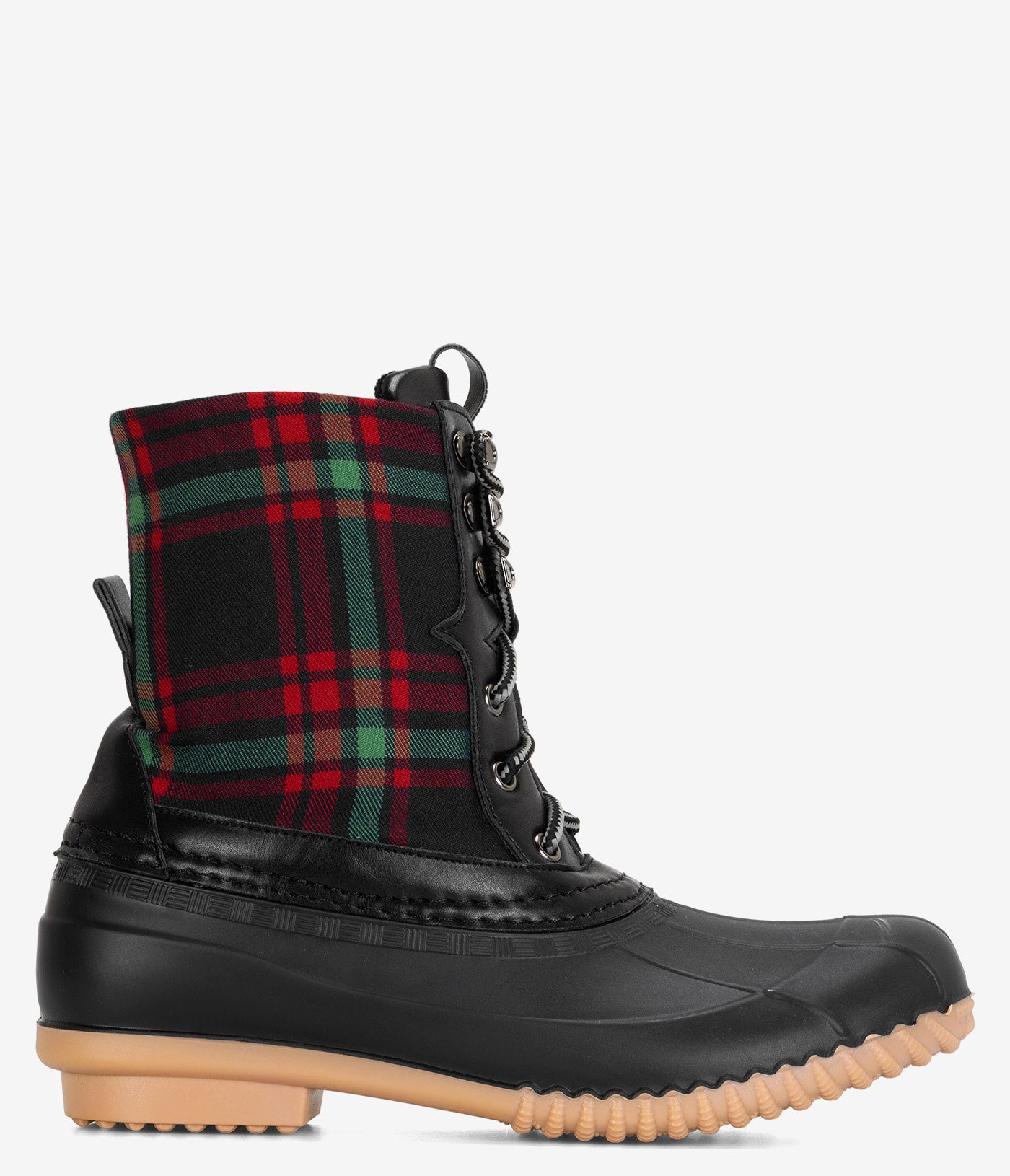 Spring Step Duckie Plaid Boots for Women - Waterproof Winter Ankle Boots with Non-Slip Sole | Perfect for Snow, Rainy Days & Outdoor Activities