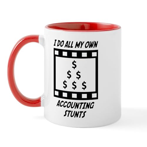 White/Red Inside - Accounting Stunts Mug