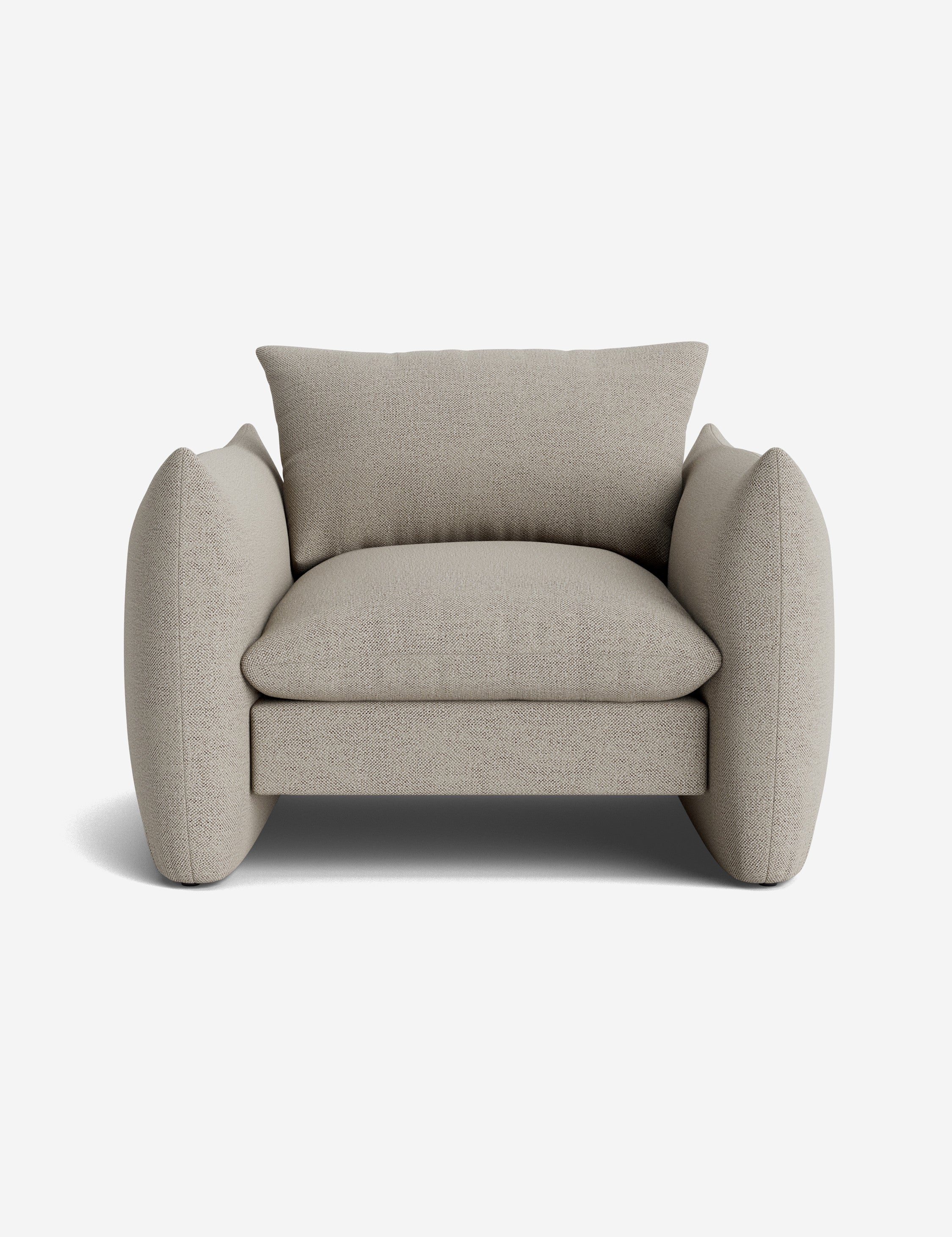 Stylish Banks Accent Chair - Modern Living Room Furniture for Home & Office - Perfect for Reading Nook, Lounge Area or Workspace