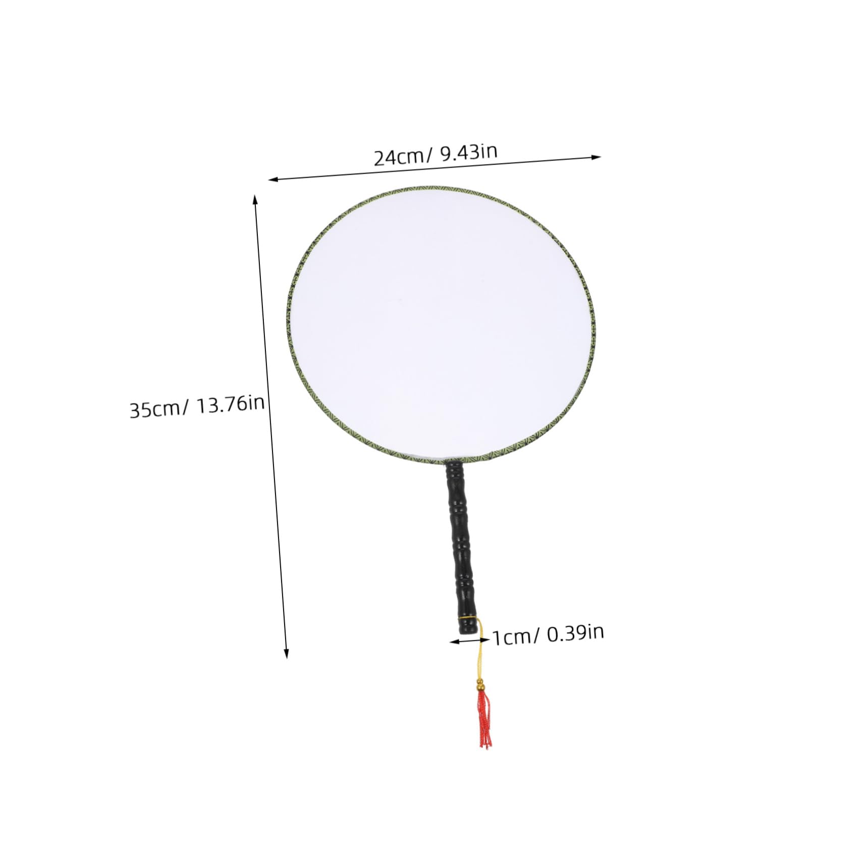 5pcs DIY Blank Children's Drawing Fans - Handmade Painting Fan for Kindergarten, Art Projects & Creative Play - Perfect for Kids' Crafts, Classroom Activities & Party Favors