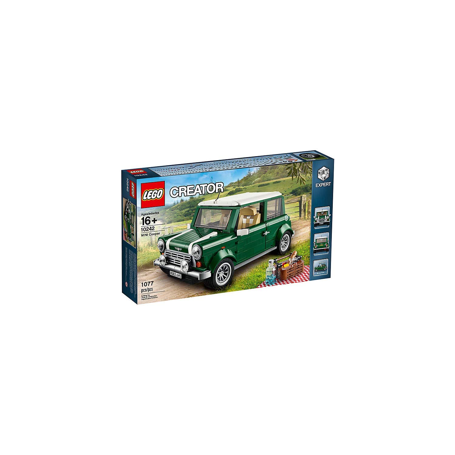 LEGO Creator Expert Mini Cooper 10242 Building Kit – Collectible Model Car for Adults, Classic Mini Cooper Toy Set – Perfect for Display, Gifts, and LEGO Enthusiasts
