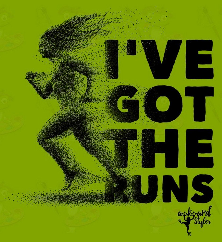 Awkwardstyles Women's Running Tank Top - 'I've Got The Runs' Funny Workout Shirt with Free Bookmark - Perfect for Jogging, Gym & Marathon Training