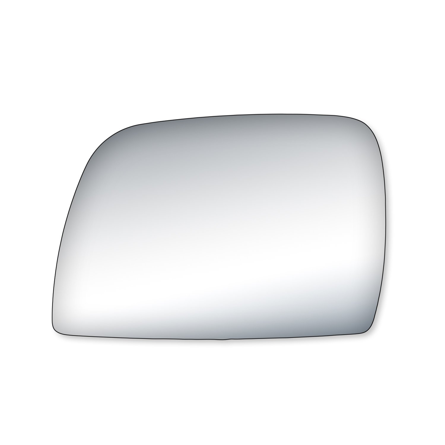 Fit System 99051 Replacement Mirror Glass for Lincoln Town Car - Driver & Passenger Side - Durable Auto Parts for Safe Driving & Parking Assistance