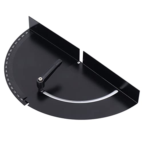 Black High-Hardness Variable Angle Fixture Clamp - Adjustable Woodworking Angle Clamp Fixer for Carpentry, DIY Projects & Furniture Making - Perfect for Miter Joints, Picture Frames & Cabinet Assembly
