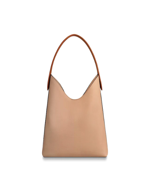 LV Lockme Hobo Bag in Beige - Luxury Handbag for Women, Perfect for Work, Travel & Everyday Use