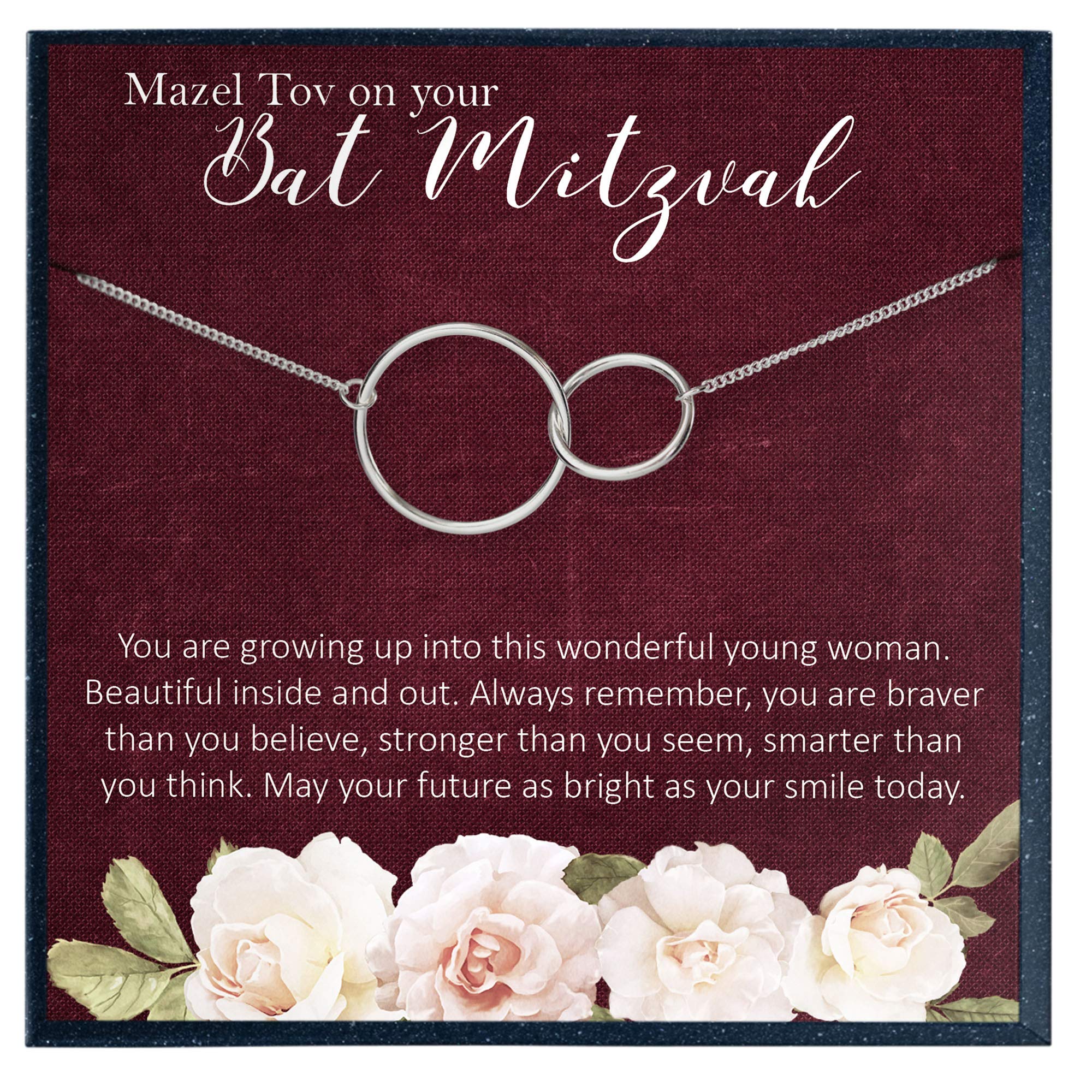 Beautiful Bat Mitzvah Gifts for Girls - Elegant Jewish Jewelry & Meaningful Judaism Gifts from Parents - Perfect for Religious Ceremonies, Coming-of-Age Celebrations & Special Occasions