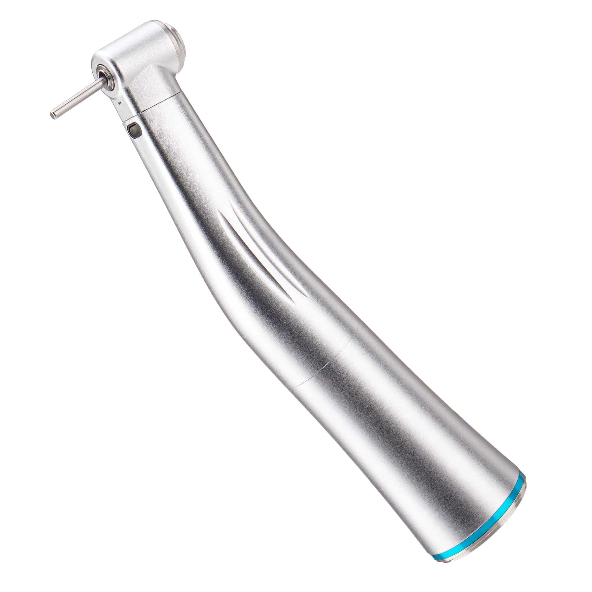 4E's USA Electric 1:1 Low Speed Dental Handpiece - Contra Angle with Fiber-Optic LED Light & E-Type Connector | 40,000 RPM Max Speed | 2.35mm CA Burs Compatible | 510(K) Approved | Perfect for Dental Procedures, Crown Preps & Restorative Work