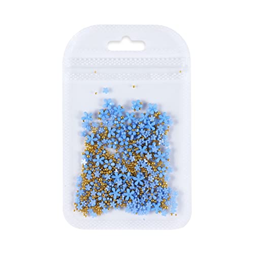 3D Flower Nail Charms with Rhinestones - Acrylic Nail Art Decorations for Women & Girls - DIY Nail Design Supplies for Home Salon & Professional Use - Perfect for Parties, Weddings, and Special Occasions