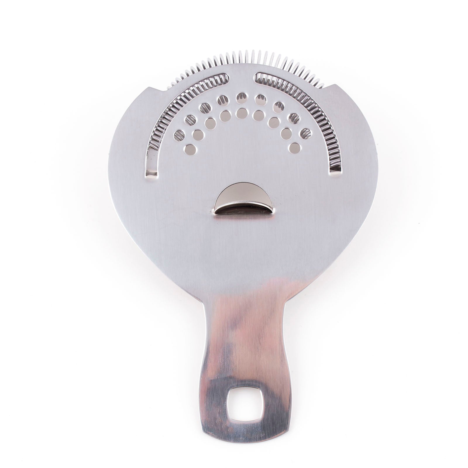 BarConic® Short No Prong Cocktail Strainer - Premium Bar Tool for Mixing and Serving Cocktails, Perfect for Home Bars and Professional Bartenders