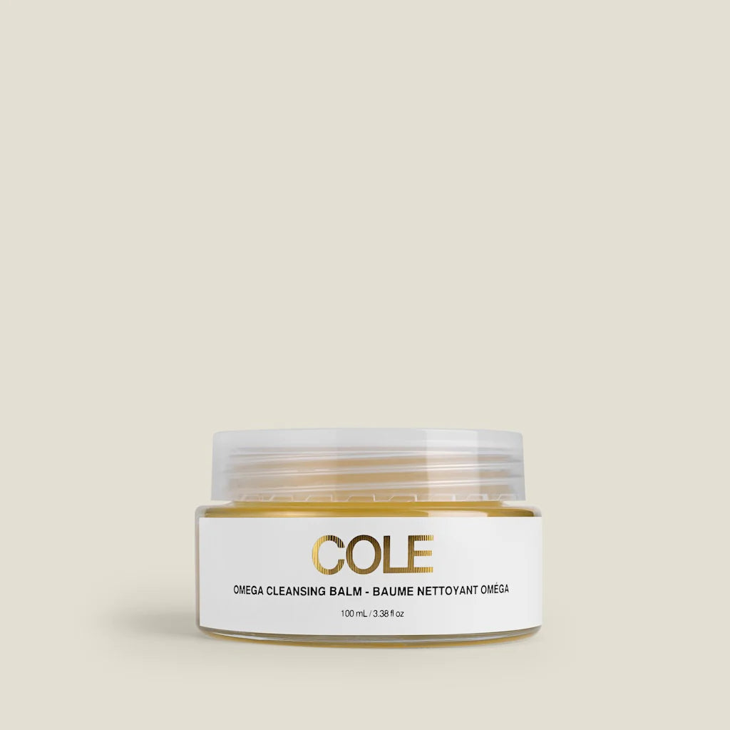 Cole Omega Cleansing Balm 100ml - Deep Cleansing Face Balm for Makeup Removal & Skincare - New in Box - Perfect for Travel & Daily Skincare Routine