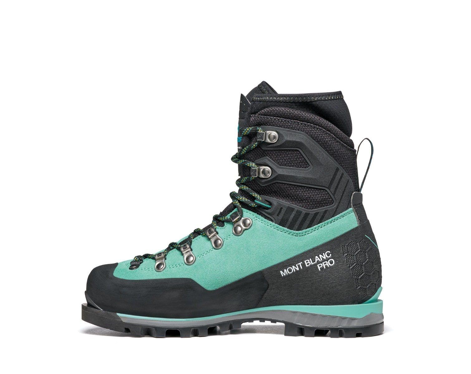 SCARPA Women's Mont Blanc Pro GTX Waterproof Hiking Boots - Gore-Tex Mountaineering Shoes for Women - Perfect for Backpacking, Trekking & Outdoor Adventures