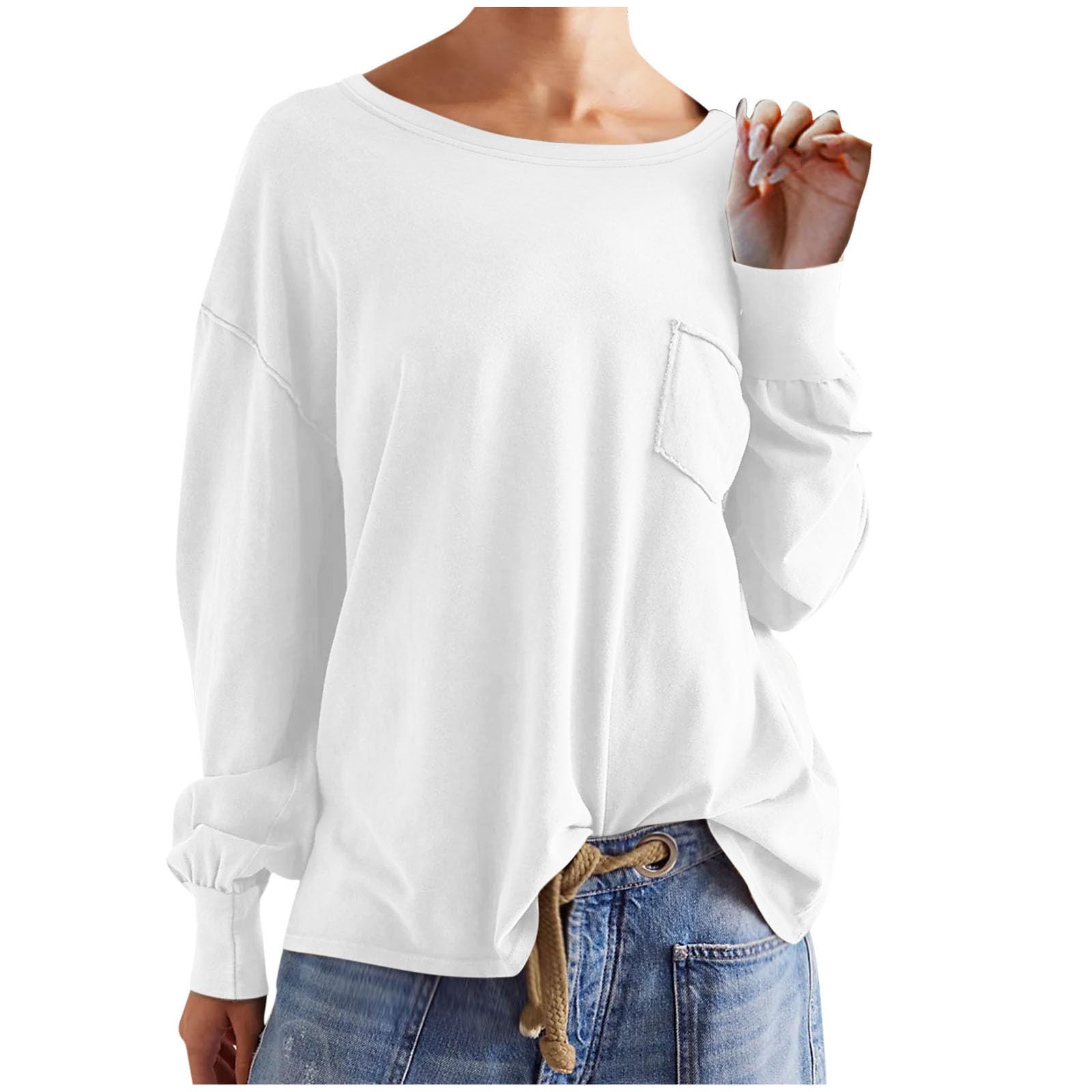 FP Look Alike Sweatshirt for Women - Trendy Crewneck Sweater, Spring 2025 Fashion - Perfect for Casual Outfits, Streetwear & Everyday Comfort