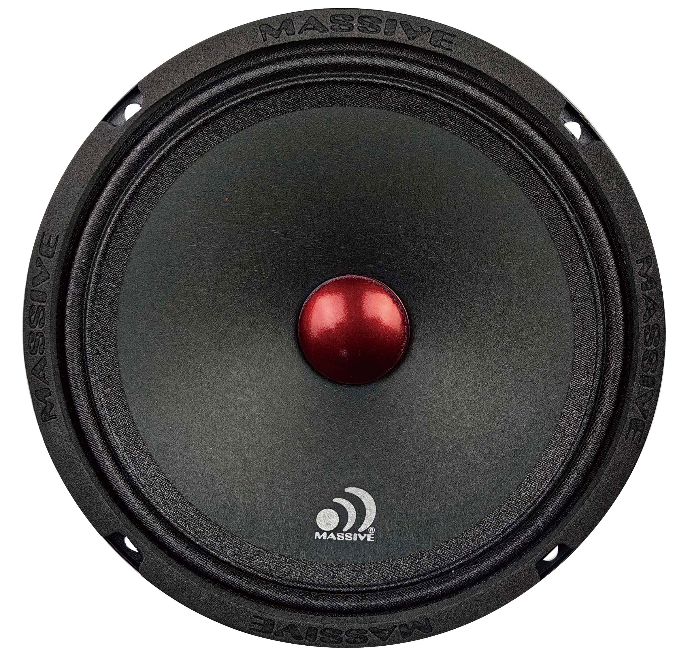 MM6 6.5 Inch 120 Watt 4 Ohm Mid Range Mid Bass Speaker for Car Audio, Home Theater & Studio Sound Systems