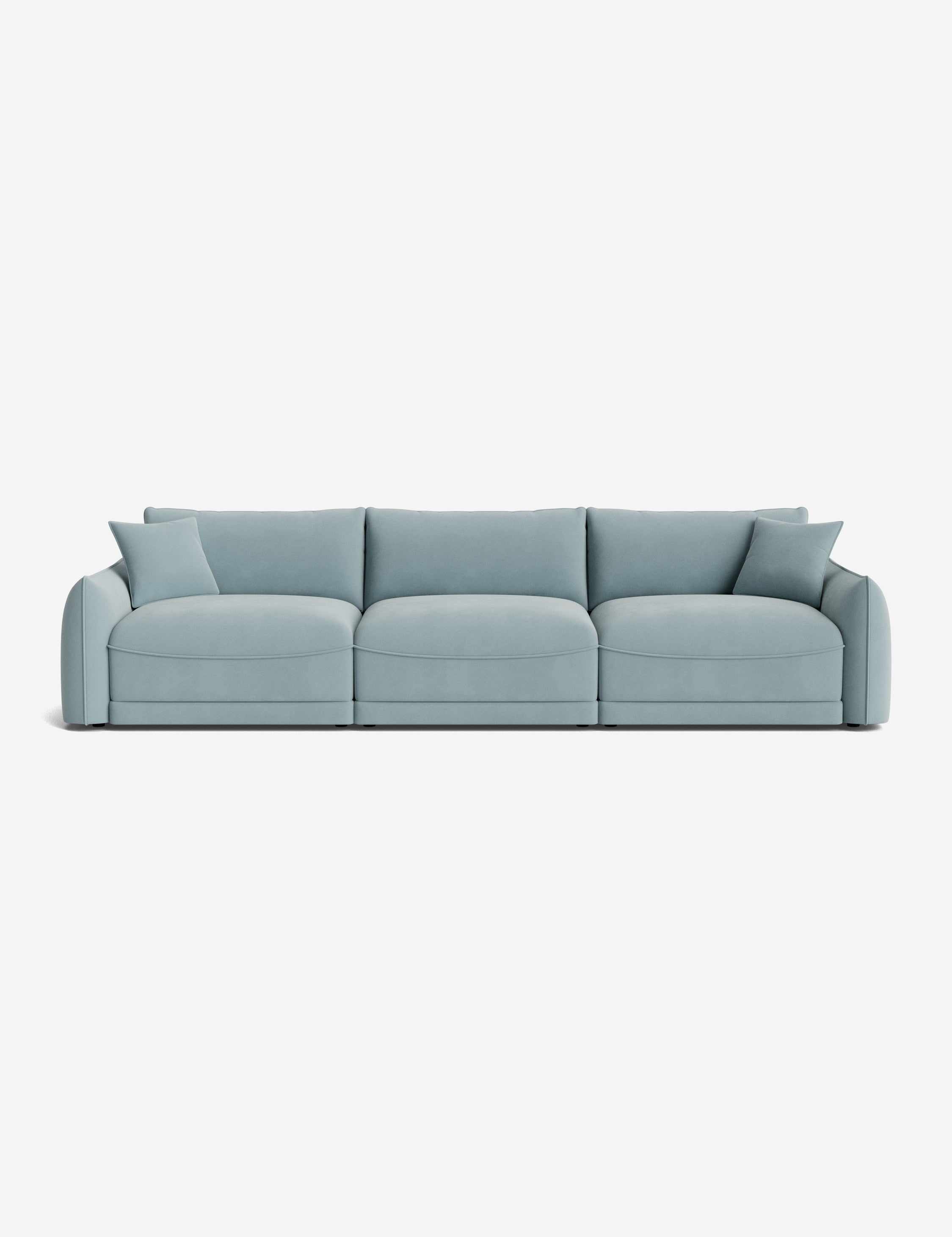 Sky Blue Classic Velvet