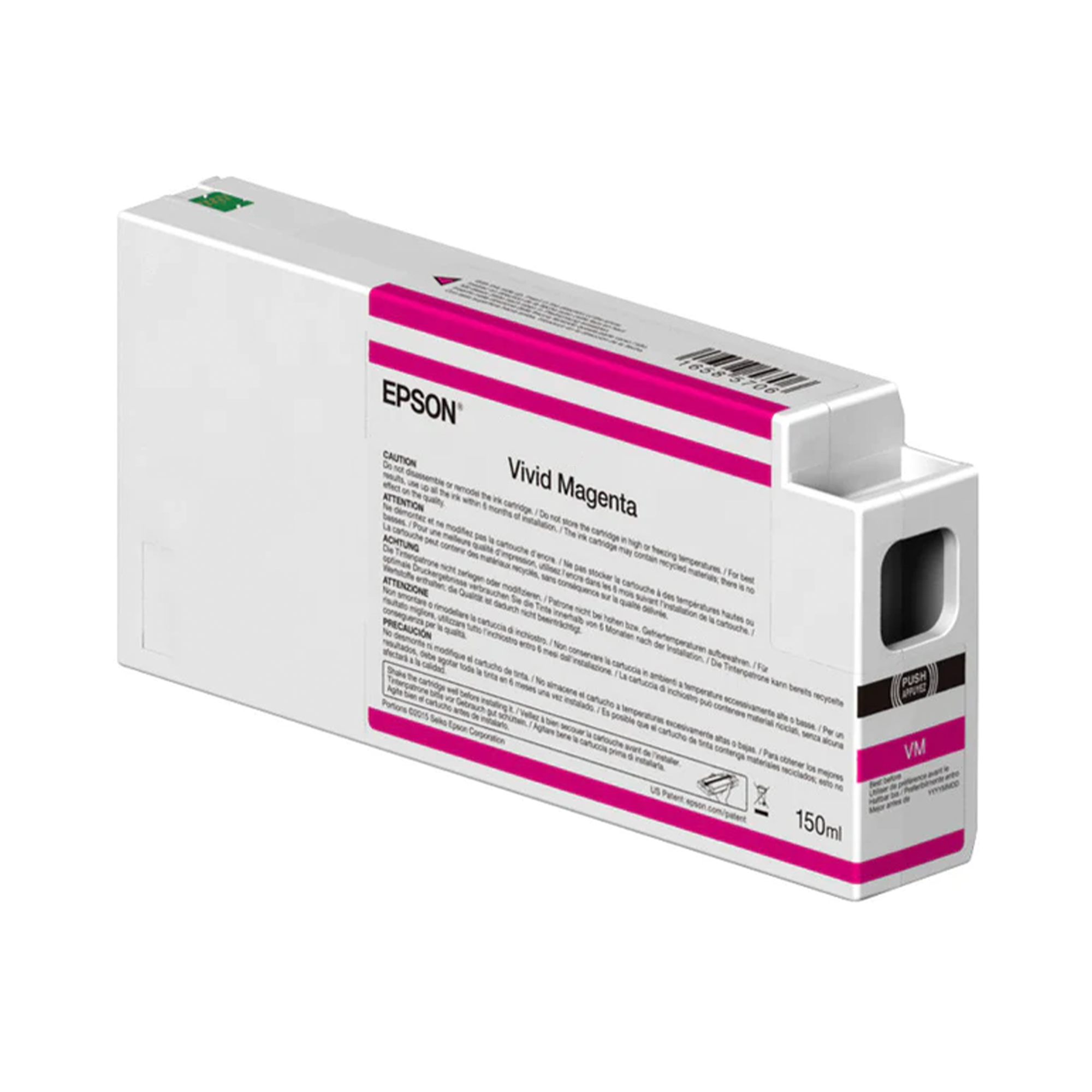 Epson T54V300 UltraChrome HD Vivid Magenta Ink Cartridge - 150mL for SureColor P-Series Printers | High-Quality Photo & Graphic Printing | Perfect for Professional Photography, Art Prints & Signage