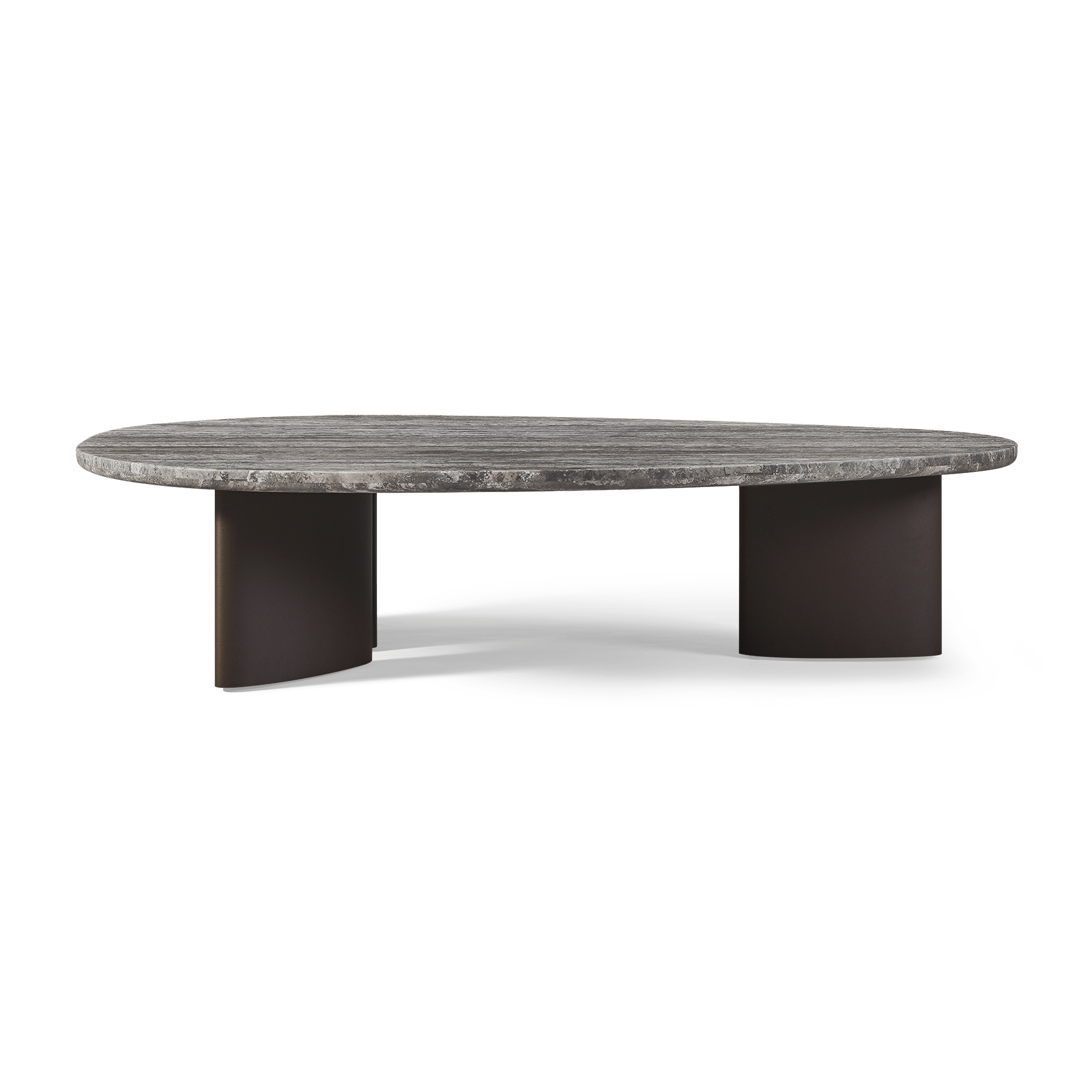 Newport Aluminum Rectangle Coffee Table 64 Inch - Modern & Durable Living Room Centerpiece for Home Decor, Perfect for Family Gatherings & Relaxing Evenings