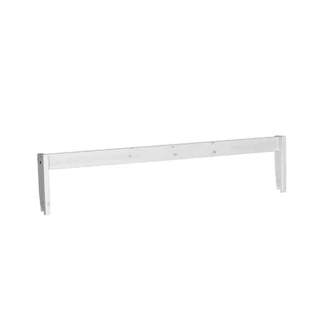Standard Bed Rail Frame 154 cm - Heavy Duty Metal Bed Frame for Queen/King Size Mattress - Perfect for Home, Guest Room, and Dormitory Use