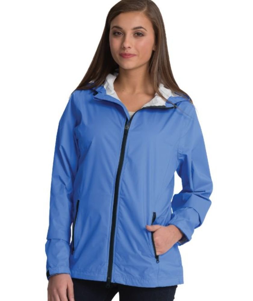 Charles River Apparel Women's Watertown Jacket - Lightweight Water-Resistant Windbreaker for Outdoor Activities, Hiking & Travel