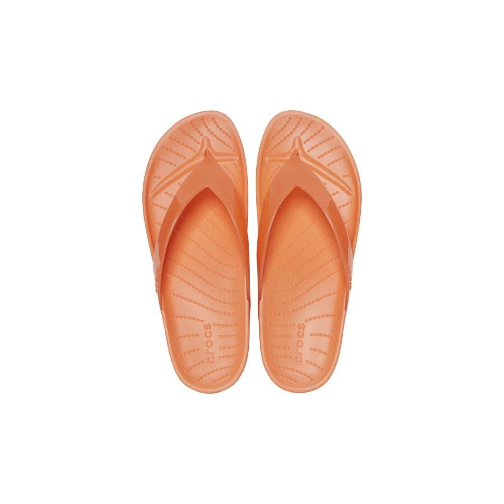 Crocs Women's Splash Flip Flop - Comfortable Waterproof Sandals for Beach, Pool & Summer Outdoor Activities