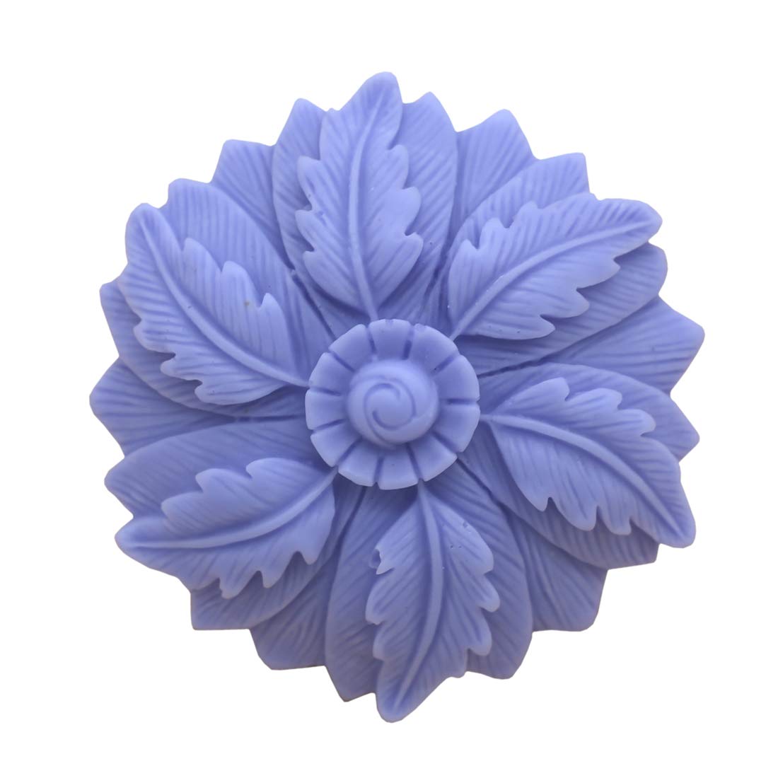 GRAINRAIN Silicone Soap Molds for DIY Soap Making - 3D Flower Resin Molds for Handmade Crafts (14224) - Perfect for Homemade Soaps, Candle Making & DIY Gifts