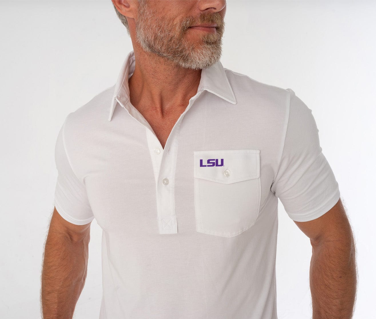 LSU Coach's Performance Players Shirt - Breathable Moisture-Wicking Football Jersey for LSU Tigers Fans - Perfect for Game Day, Tailgating & Sports Events