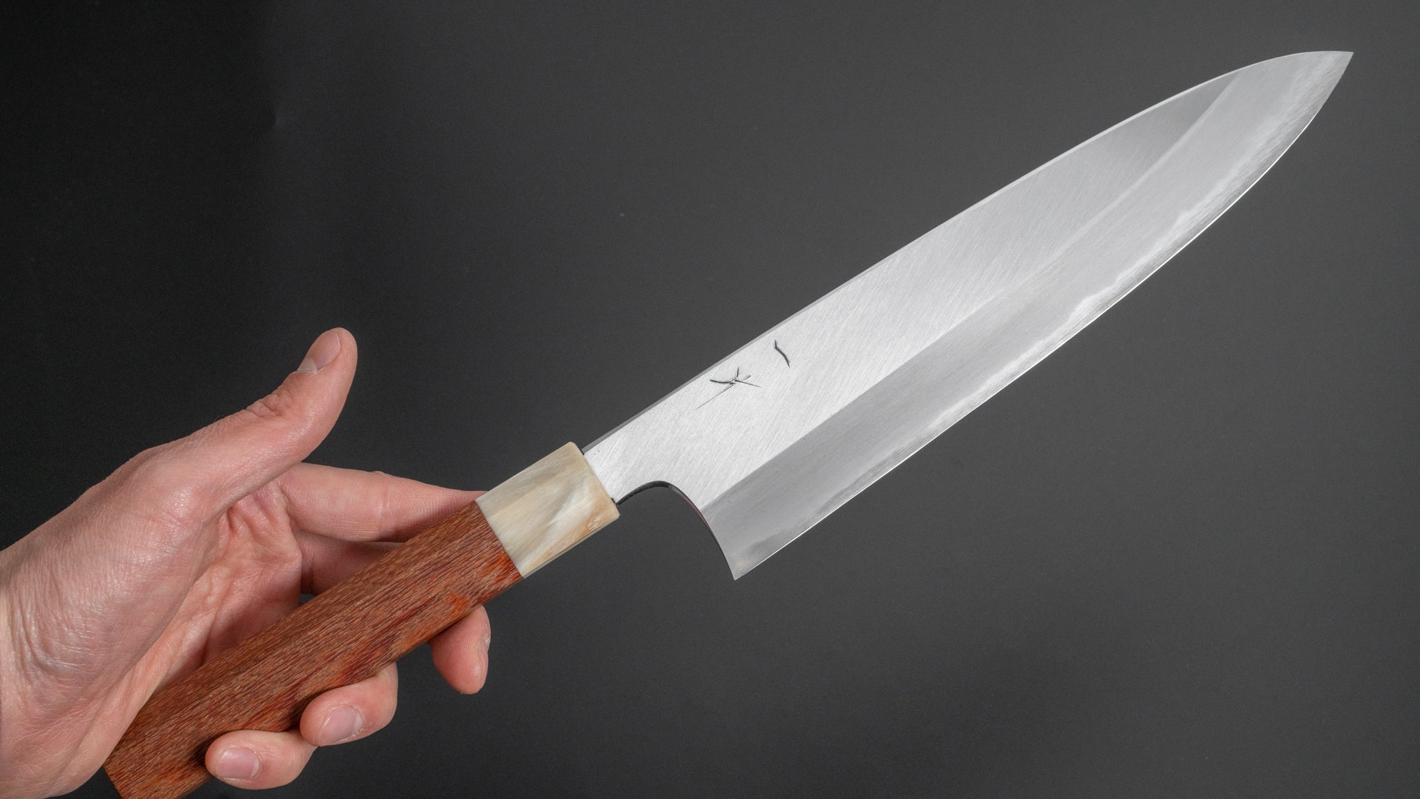 Hitohira Togashi White #1 Migaki Gyuto 240mm Japanese Chef Knife - Premium Lacewood Handle - Perfect for Sushi, Sashimi & Meat Cutting - Professional Kitchen & Home Cooking Essential