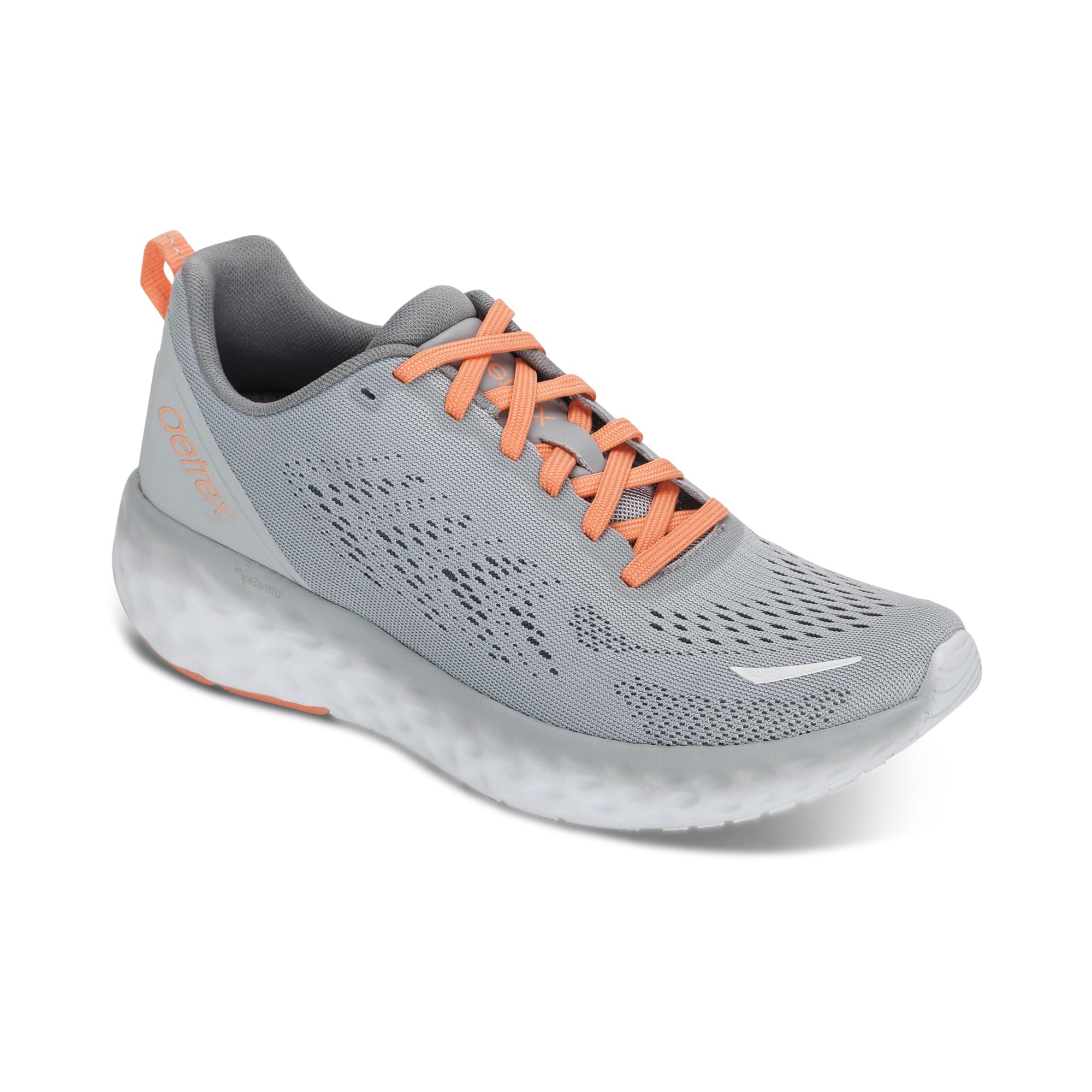 Aetrex Women's Danika Orthopedic Arch Support Sneakers - Breathable Extra Padded Heel Comfort Shoes for Walking, Running & Everyday Wear
