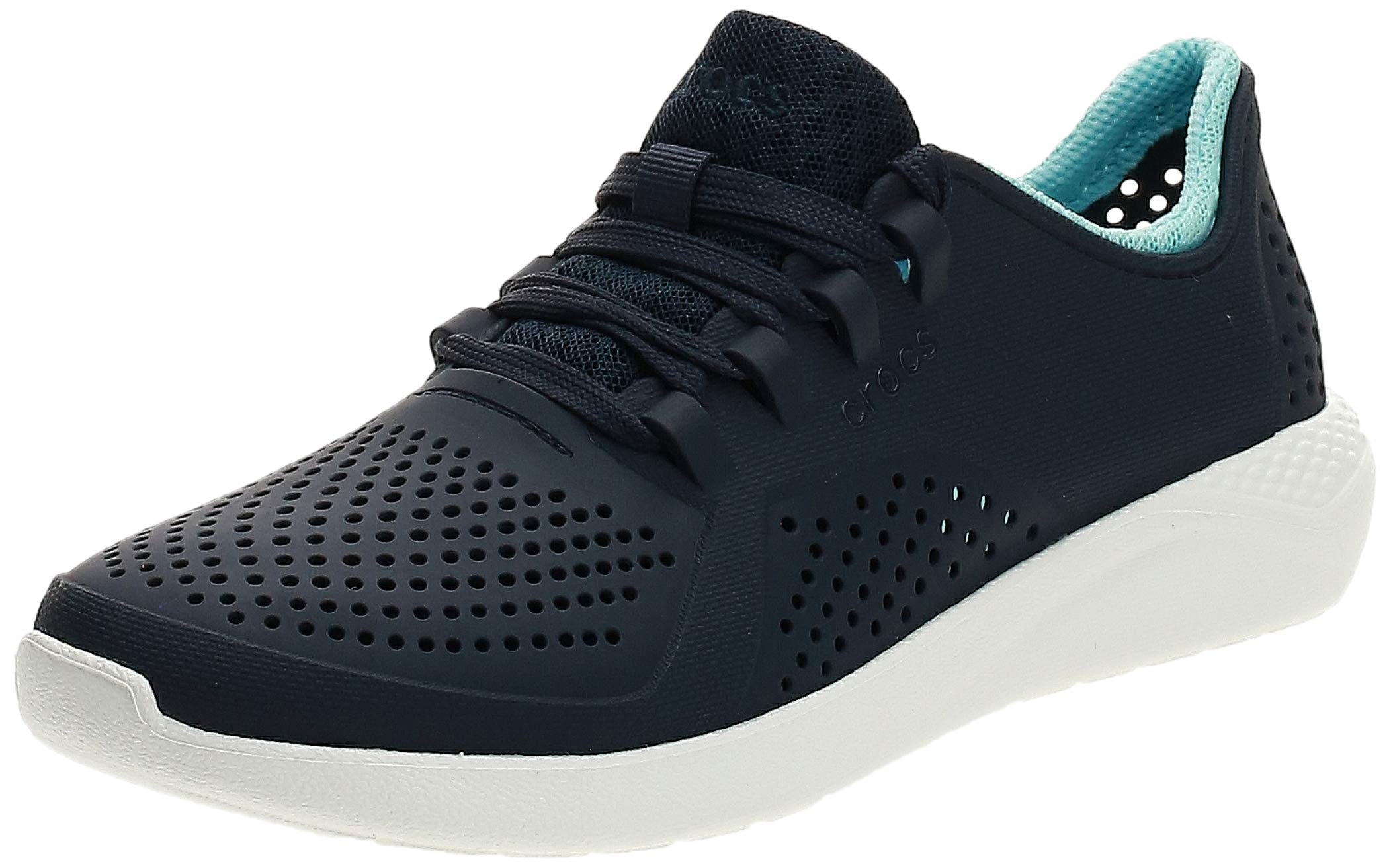 Crocs Women's Literide Pacer Lace-Up Sneakers - Lightweight Comfortable Walking Shoes for Women | Perfect for Casual Wear, Work, and Travel