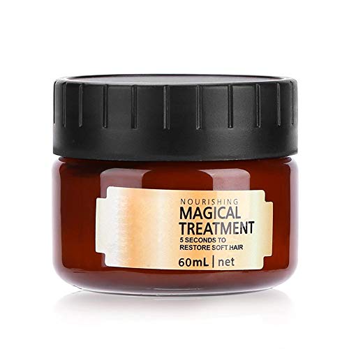 60ml Professional Hair Treatment Mask - Advanced Molecular Hair Roots Care for Elasticity, Soft & Shiny Hair - Perfect for Damaged Hair Recovery at Home or Salon