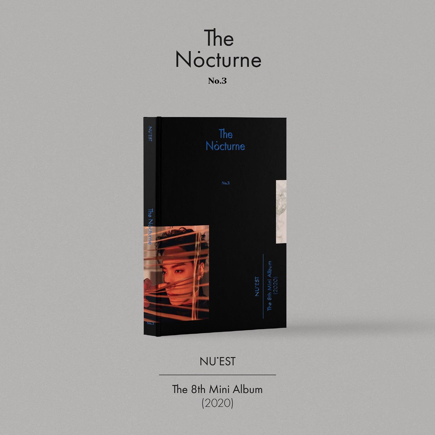 NU'EST 8th Mini Album 'The Nocturne' K-Pop CD + Exclusive Poster | Perfect for K-Pop Fans, Collectors and Gift Giving