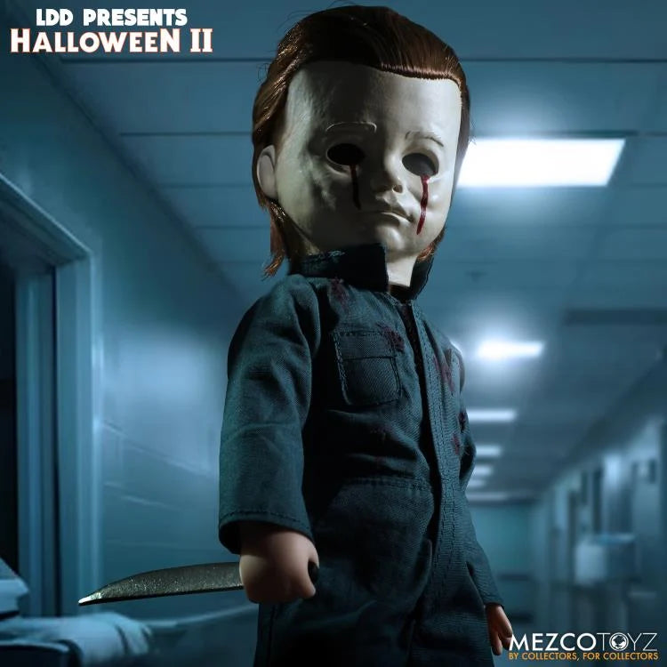 Halloween II (1981) Michael Myers Mask - Official LDD Licensed Horror Movie Costume Accessory for Halloween Parties & Cosplay