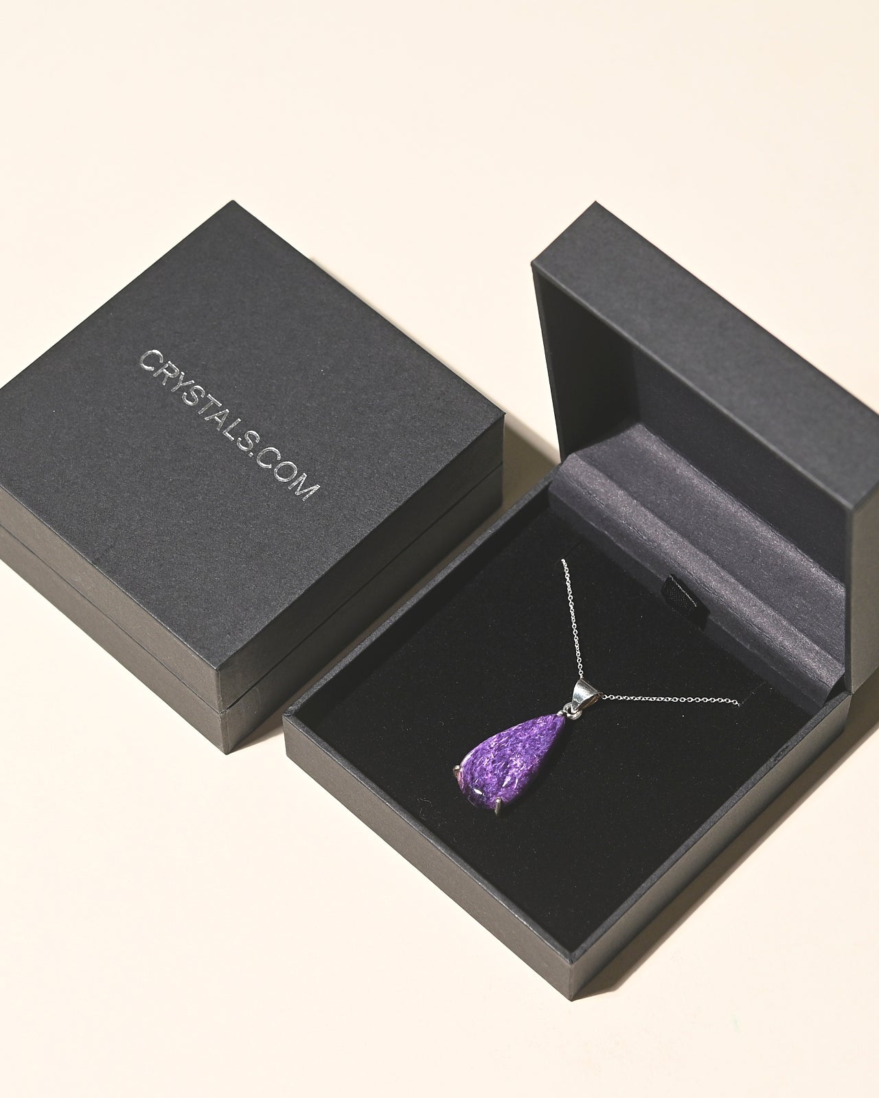 Natural Charoite Gemstone Necklace for Women | Handmade Purple Crystal Jewelry | Perfect for Meditation, Healing & Spiritual Gifts