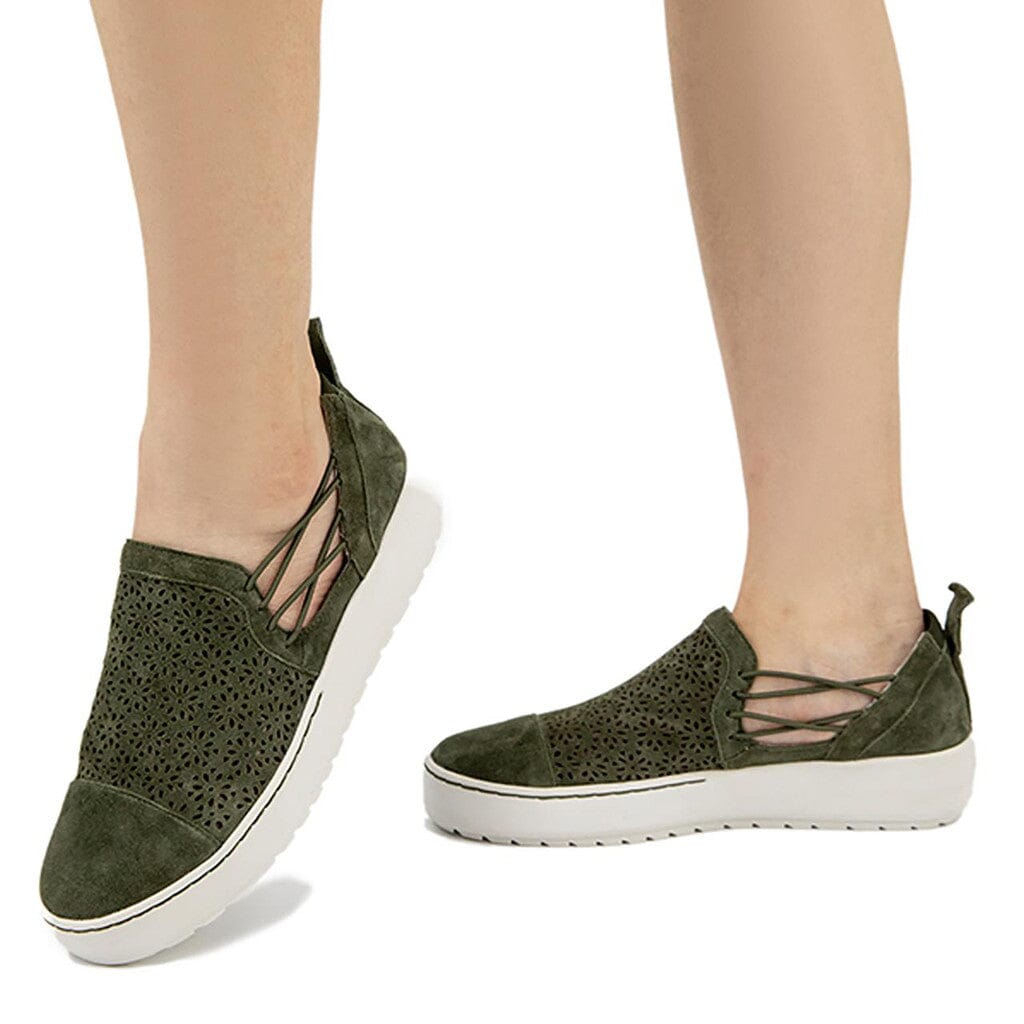 JAMBU ERIN SLIP ON - Women's Comfortable Slip-On Shoes for Walking, Travel & Casual Wear - Lightweight & Breathable Sneakers for Everyday Use