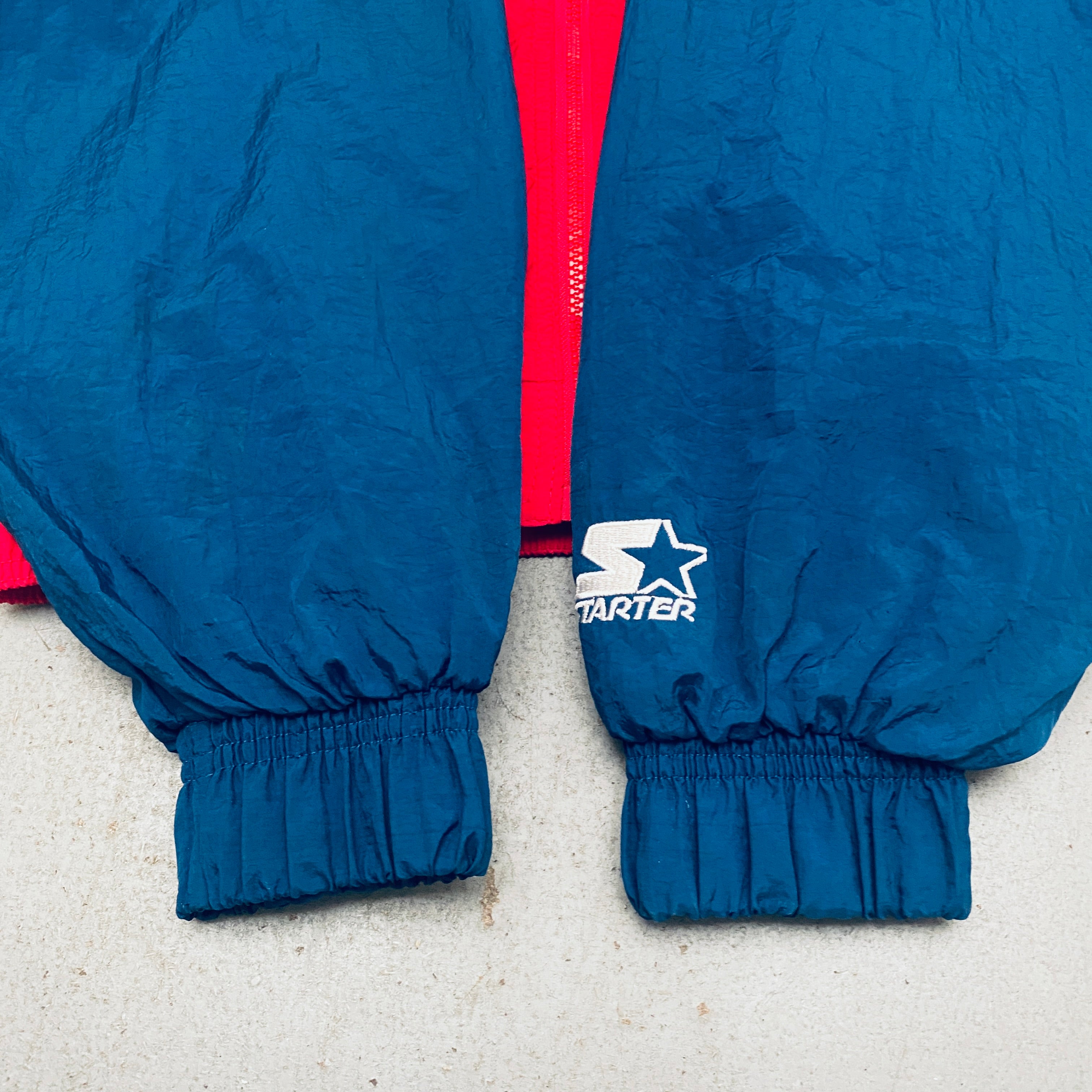 1996 Atlanta Olympics USA Team Full-Zip Starter Windbreaker Jacket - Vintage Collectible for Sports Fans & Retro Fashion
