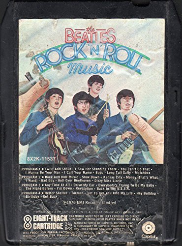 Vintage Rock 'N' Roll Music 8 Track Tape - Classic 70s & 80s Retro Audio for Collectors, DJs & Music Enthusiasts - Perfect for Home Decor, Vintage Parties & Nostalgic Gifts
