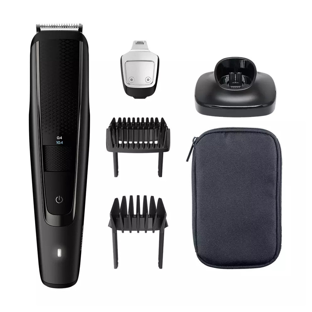 PHILIPS BT5515/15 Series 5000 Beard Trimmer for Men - Professional Cordless Grooming Kit with Precision Blades - Perfect for Home, Travel & Salon Use