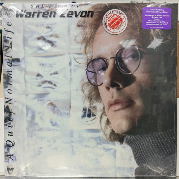 Warren Zevon - A Quiet Normal Life: The Best Of Warren Zevon (Limited Edition Vinyl LP, Compilation, Reissue, Mint Condition) | Perfect for Music Collectors & Classic Rock Fans