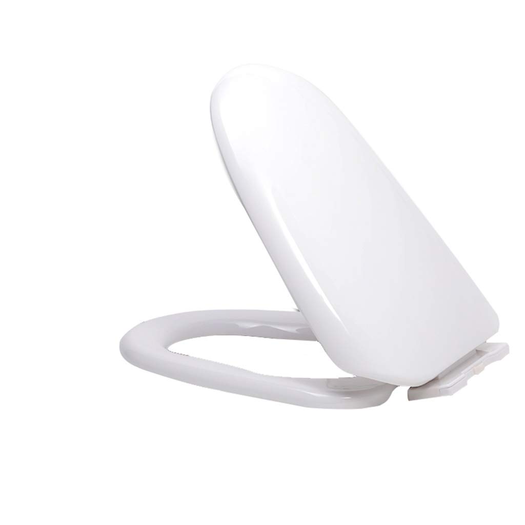 MGMDIAN Soft Closed Toilet Seat Cover - Universal Fit for Old Toilets (Large T-Shaped, Small T-Shaped & Square) | Easy Installation Bathroom Accessories | Perfect for Home, RV & Office Use