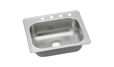 Elkay DSE233224 Stainless Steel Kitchen Sink Faucet - Modern Pull-Down Sprayer for Easy Dishwashing & Food Prep