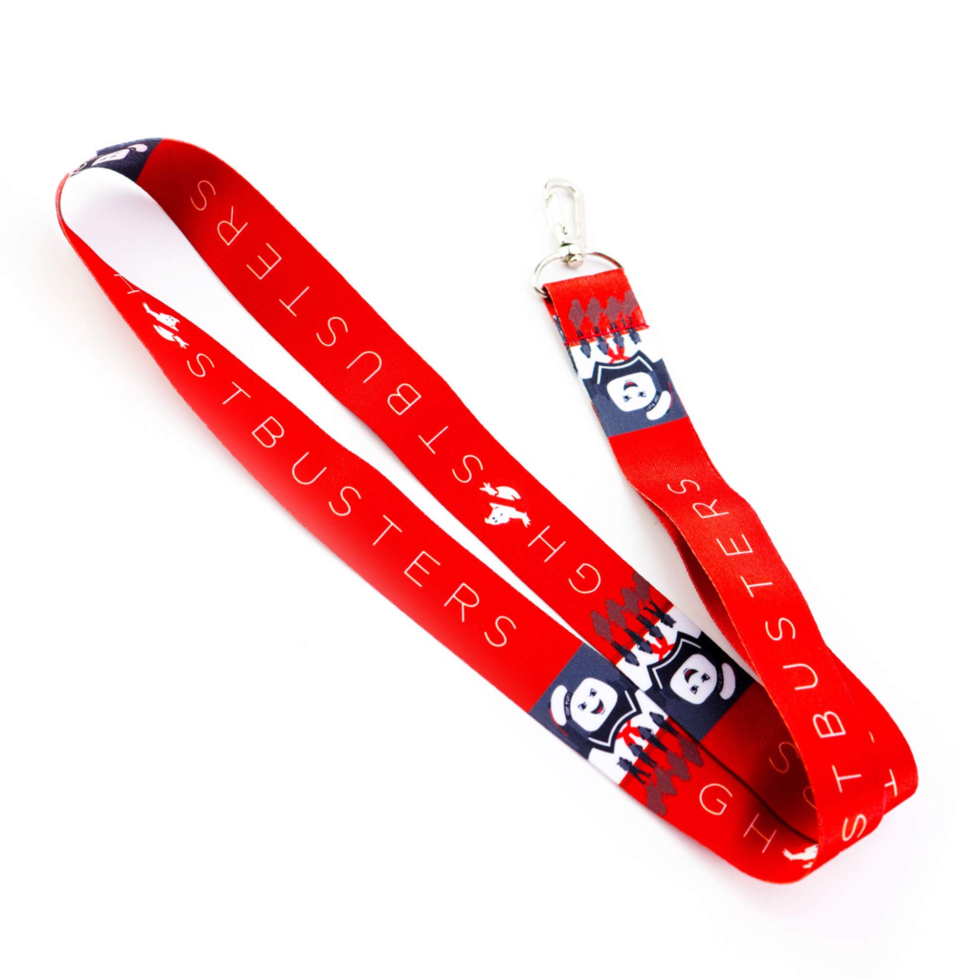 Ghostbusters Stay Puft Keychain Lanyard - ID Badge Holder for Fans & Collectors