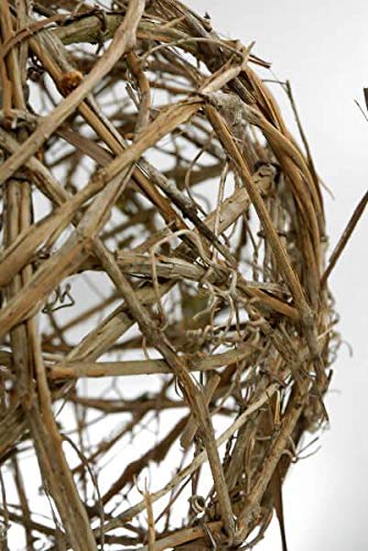 Extra Large 18 Inch Grapevine Ball - Natural Rustic Decor for Weddings, Home & Garden Centerpieces, DIY Floral Arrangements - Perfect for Seasonal Displays and Event Decorations