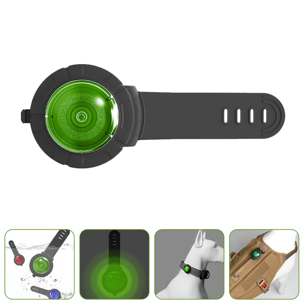 **IPetBoom Rechargeable LED Dog Collar Light - Glowing Safety Collar for Night Walks, Running & Outdoor Adventures**