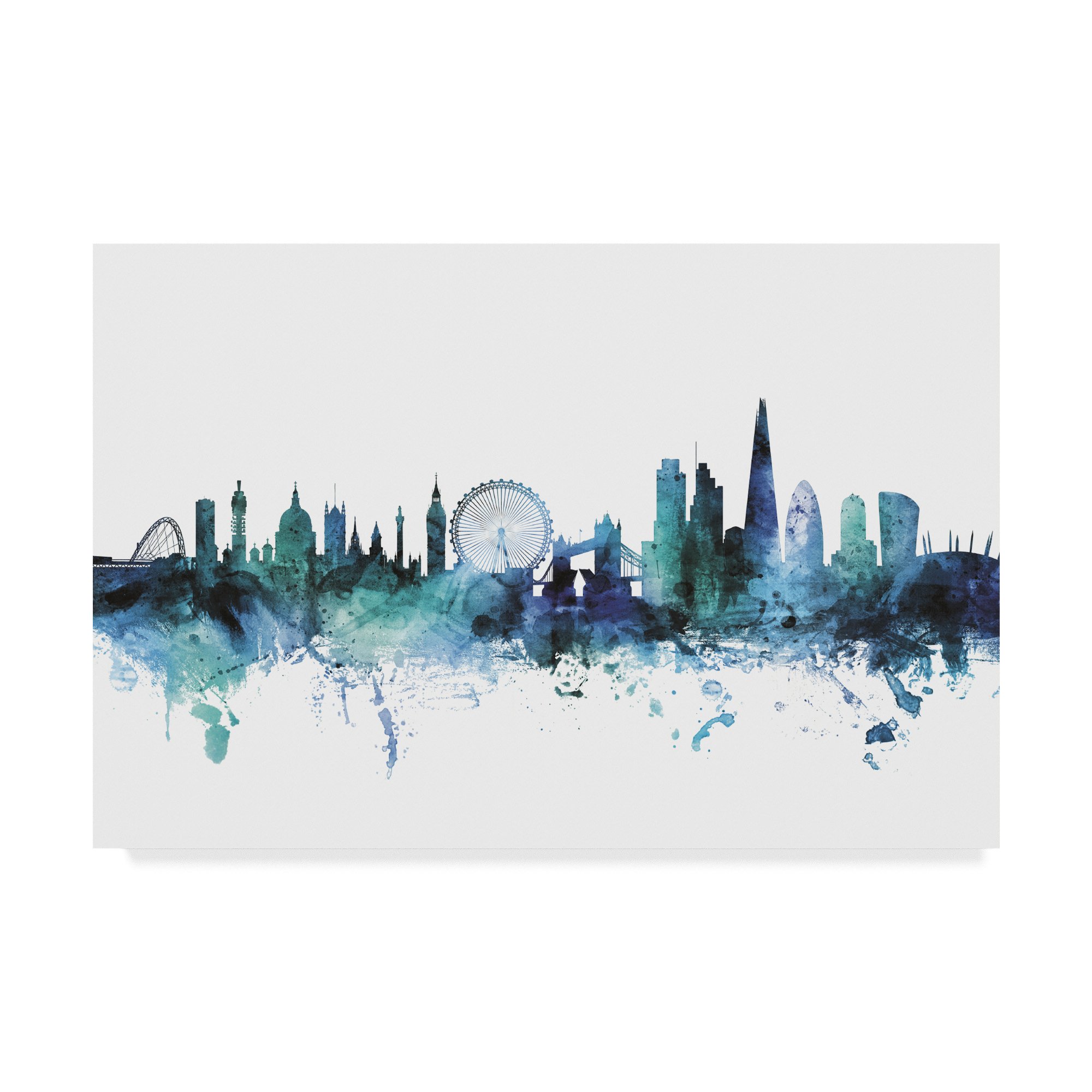 Trademark Fine Art Michael Tompsett Canvas Print - Vibrant Multicolor Wall Art for Living Room, Bedroom & Office Decor